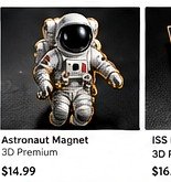 Astronaut EVA Magnet