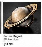 Saturn Rings Magnet